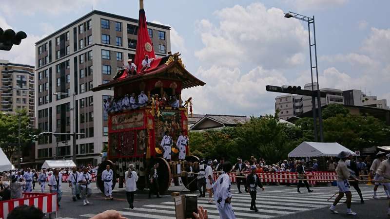 ２０１９年祇園祭（前祭）と貴船川床